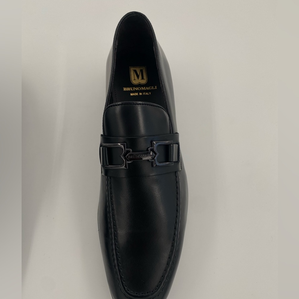 BRUNO MAGLI Men's Javier Black Calf
Loafer Shoes - Picture 7 of 10